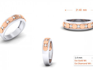 cocktail ring for ladies 3D 프린트 모델