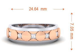 cocktail ring for ladies 3D 프린트 모델