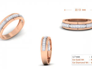 cocktail ring for ladies 3D Print Model