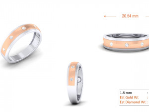 cocktail ring for ladies 3D 프린트 모델