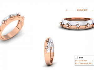 cocktail ring for ladies 3D प्रिंट मॉडल