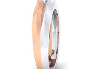 diamond couple ring 3Dプリントモデル