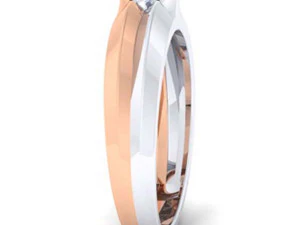 diamond couple ring 3D Print Model