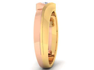 diamond couple ring 3D Print Model