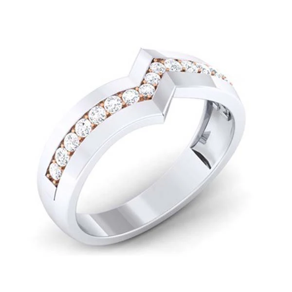 diamond couple ring 3D Print Model .c4d .max .obj .3ds .fbx .stl .blend 