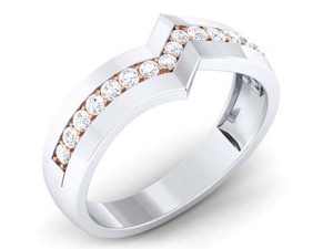 diamond couple ring Modèles 3D en vedette