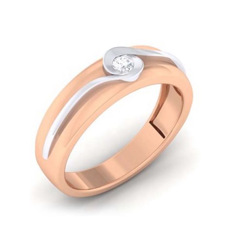 diamond couple ring 3D Print Model .c4d .max .obj .3ds .fbx .stl .blend 