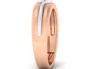 diamond couple ring 3D Print Model