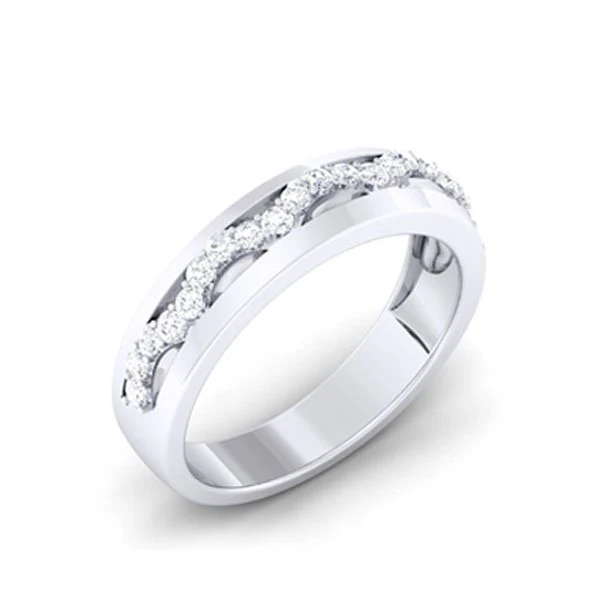 diamond couple ring 3D Print Model .c4d .max .obj .3ds .fbx .stl .blend 