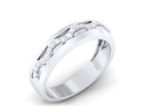 diamond couple ring 3D Print Model