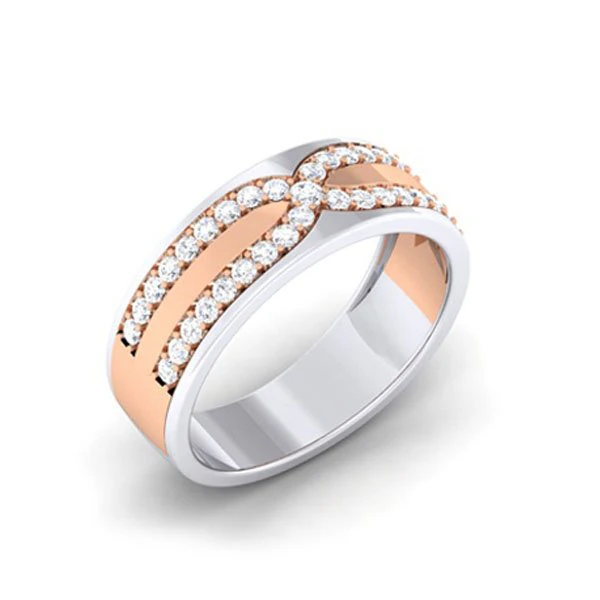diamond couple ring 3D Print Model .c4d .max .obj .3ds .fbx .stl .blend