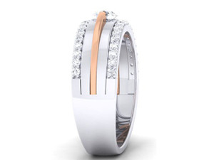 diamond couple ring 3Dプリントモデル