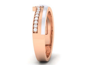 diamond couple ring 3D प्रिंट मॉडल