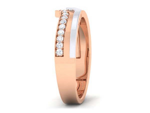diamond couple ring 3D प्रिंट मॉडल