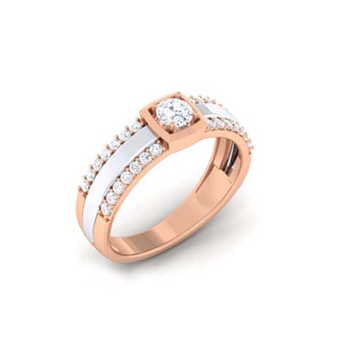 diamond couple ring 3D Print Model .c4d .max .obj .3ds .fbx .stl .blend 