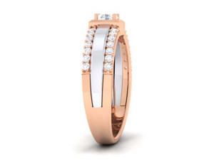 diamond couple ring 3D Print Model