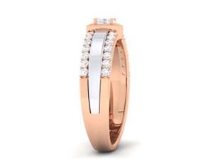 diamond couple ring 3D Print Model