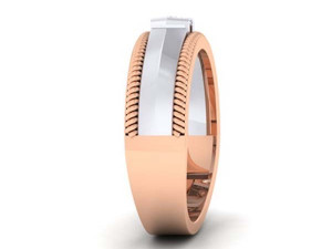 diamond couple ring Modello di stampa 3D