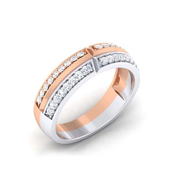 diamond couple ring 3D Print Model .c4d .max .obj .3ds .fbx .stl .blend 