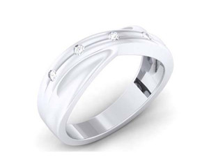 diamond couple ring 3D प्रिंट मॉडल