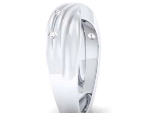 diamond couple ring 3D Print Model
