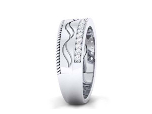 diamond couple ring Modelo de Impressão 3D