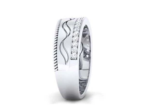 diamond couple ring 3D Print Model
