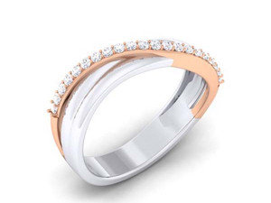 diamond couple ring 3D Принт Модель
