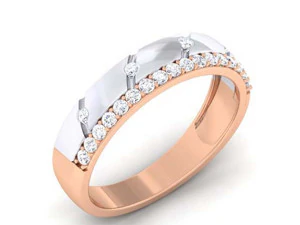 diamanten koppelring 3D printmodel