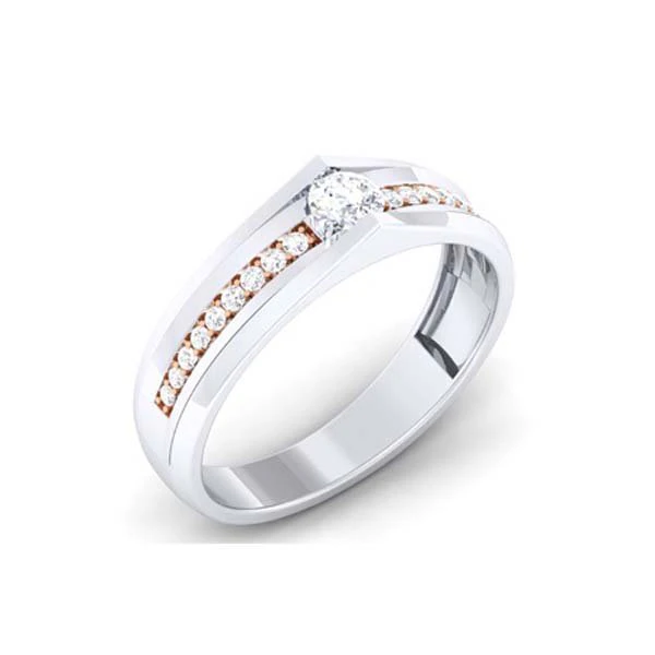 diamond couple ring 3D Print Model .c4d .max .obj .3ds .fbx .stl .blend 