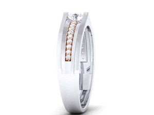 diamond couple ring 3D printmodel