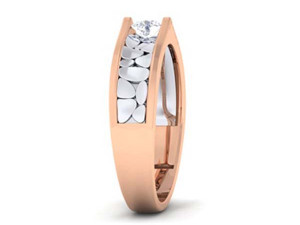 diamond couple ring 3D Baskı Modeli
