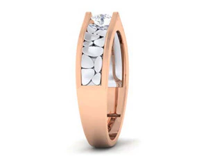 diamond couple ring 3D Print Model