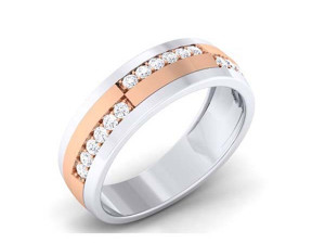 diamond couple ring Modelo de Impressão 3D