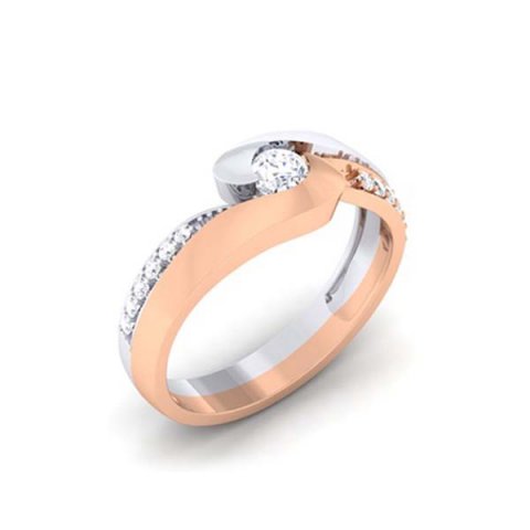 diamond couple ring 3D प्रिंट मॉडल .c4d .max .obj .3ds .fbx .stl .blend 