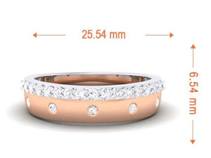 diamond couple ring 3D Print Model