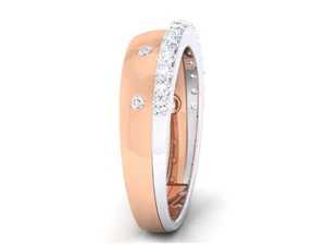 diamond couple ring 3D Print Model