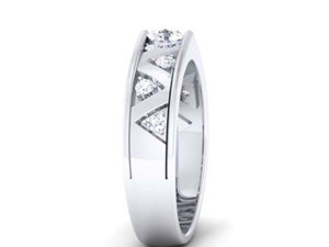 diamond couple ring Modèles 3D en vedette
