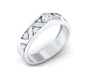 diamond couple ring 3D Print Model