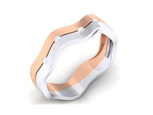 diamond couple ring Modèles 3D en vedette