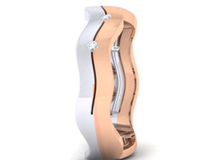 diamond couple ring Modèles 3D en vedette