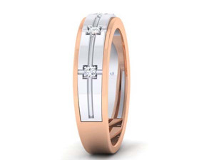 diamond couple ring 3Dプリントモデル