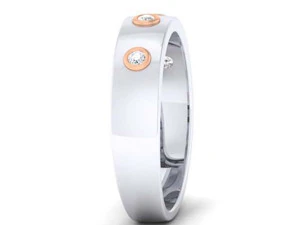 diamond couple ring 3D Print Model