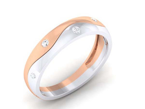 diamond couple ring Modelo de impresión 3D