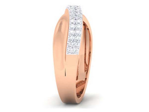 diamond couple ring 3D Print Model