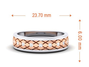 diamond couple ring 3D 프린트 모델