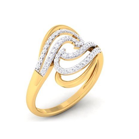 diamond ring for ladies Modelo de Impressão 3D .c4d .max .obj .3ds .fbx .stl .blend 