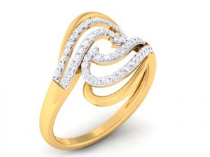 diamond ring for ladies 3Dプリントモデル