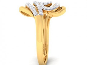 diamond ring for ladies Modelo de Impressão 3D