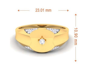diamond ring for ladies 3D प्रिंट मॉडल